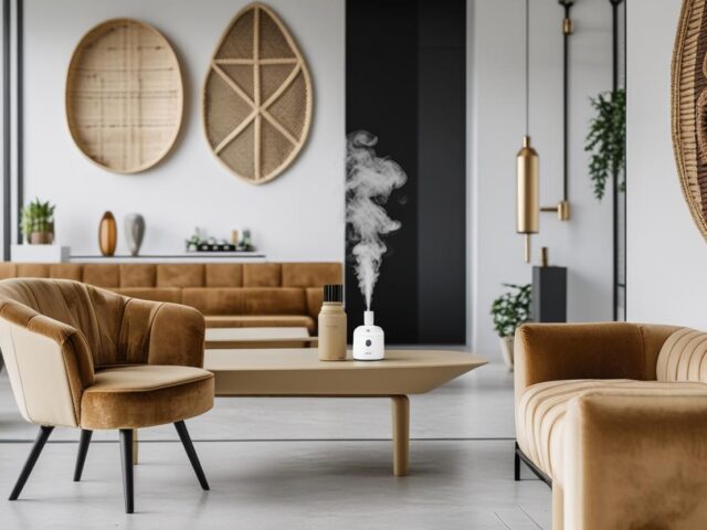 Decoração Multisensorial: textura, aroma e som intencional no escritório
