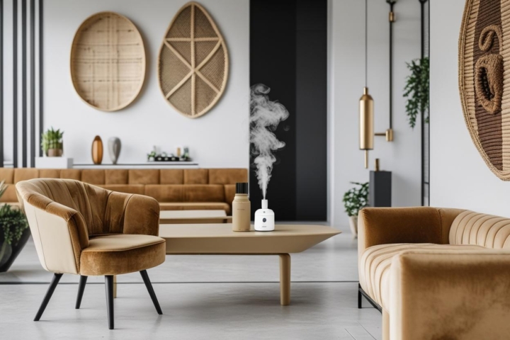 Decoração Multisensorial: textura, aroma e som intencional no escritório