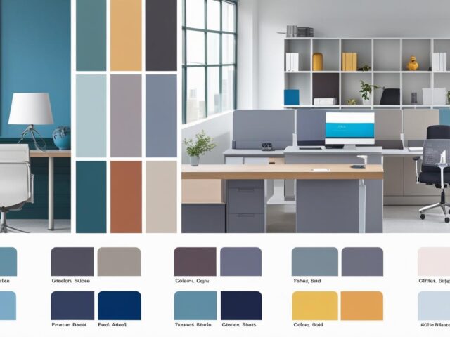 Paleta de cores estratégicas para produtividade