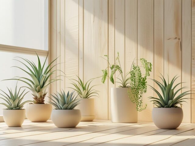 Use plantas, textura de madeira e luz natural para criar ambientes inspiradores e saudáveis