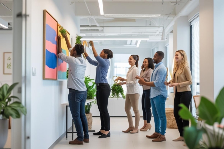 Decoração colaborativa: como envolver equipes no processo de ambientação