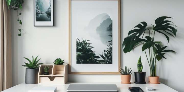 Detalhes decorativos que facilitam a rotina de trabalho