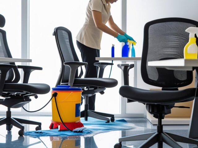 Manutenção e limpeza de móveis ergonômicos: preservando durabilidade e higiene no ambiente de trabalho
