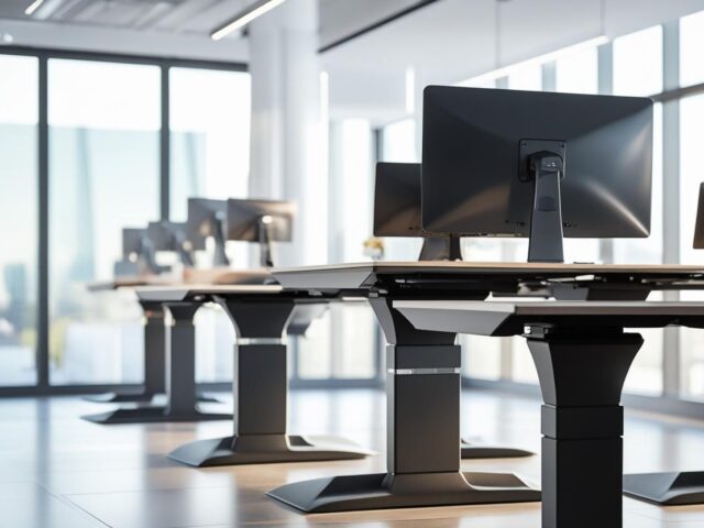 Mesas com altura ajustável: quando optar por estações sit-stand nos ambientes corporativos