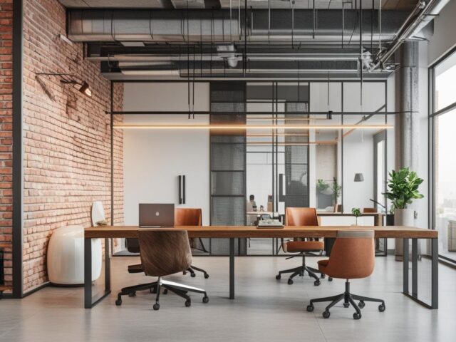 Estilo industrial no ambiente corporativo: quando usar e como equilibrar